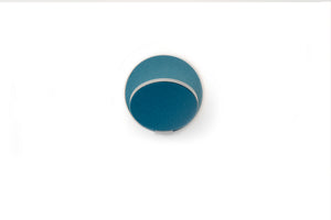 Koncept - GRW-S-SIL-AZF-HW - LED Wall Sconce - Gravy - Silver, Azure Felt