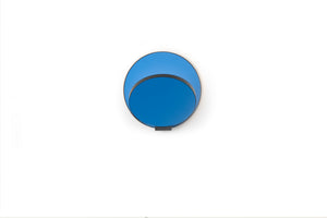 Koncept - GRW-S-MBK-MBL-HW - LED Wall Sconce - Gravy - Metallic Black, Matte Blue