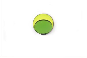 Koncept - GRW-S-MBK-MGN-HW - LED Wall Sconce - Gravy - Metallic Black, Matte Green