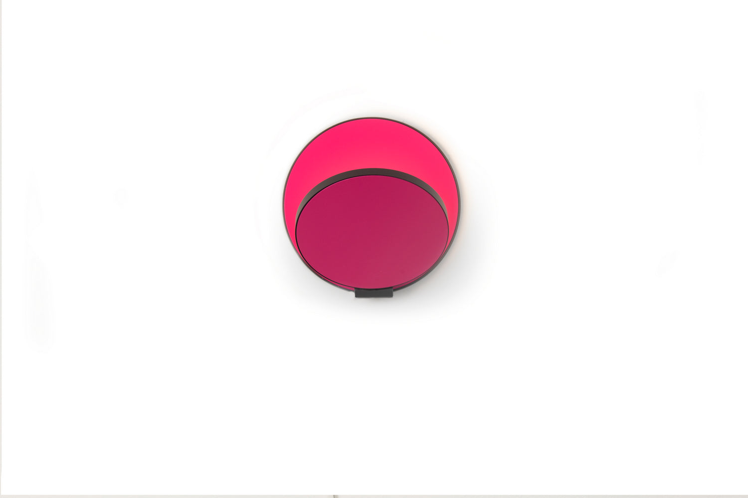 Koncept - GRW-S-MBK-MHP-HW - LED Wall Sconce - Gravy - Metallic Black, Matte Hot Pink