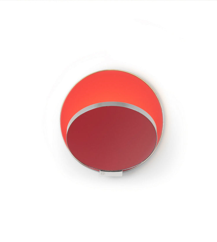 Koncept - GRW-S-CRM-MRD-HW - LED Wall Sconce - Gravy - Chrome, Matte Red