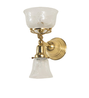 Meyda Tiffany - 190753 - Two Light Wall Sconce - Revival - Polished Brass