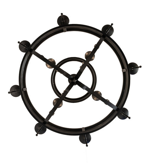 Meyda Tiffany - 232109 - 12 Light Chandelier - Lorenzo - Oxidized Steel