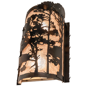 Meyda Tiffany - 236441 - Two Light Wall Sconce - Pickard - Dark Burnished Antique Copper