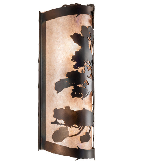 Meyda Tiffany - 236441 - Two Light Wall Sconce - Pickard - Dark Burnished Antique Copper