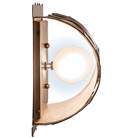 Meyda Tiffany - 236441 - Two Light Wall Sconce - Pickard - Dark Burnished Antique Copper