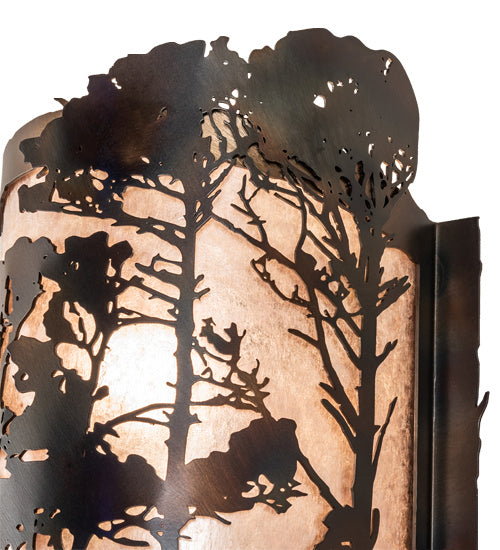 Meyda Tiffany - 236441 - Two Light Wall Sconce - Pickard - Dark Burnished Antique Copper