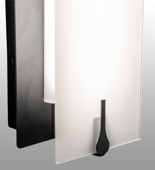 Meyda Tiffany - 237386 - LED Wall Sconce - Akranes - Flat Black