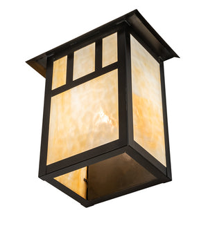 Meyda Tiffany - 239404 - One Light Wall Sconce - Seneca - Craftsman Brown