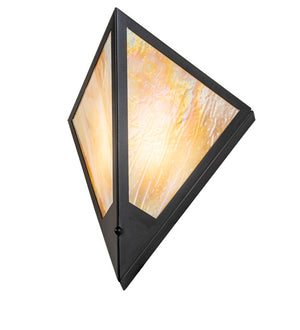 Meyda Tiffany - 240000 - One Light Wall Sconce - Mission Point - Tex Black