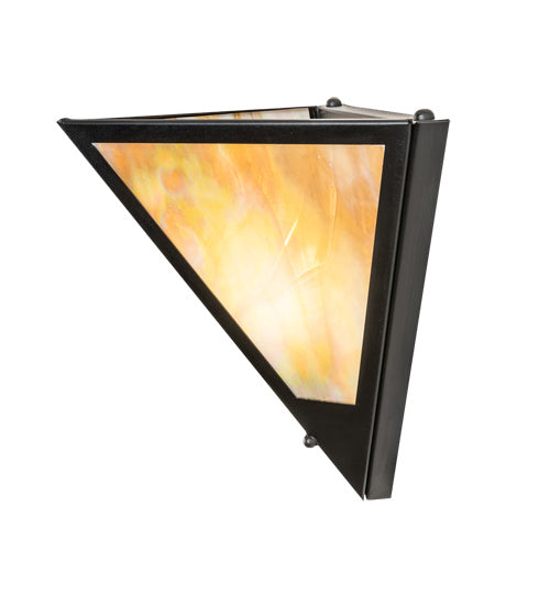 Meyda Tiffany - 240000 - One Light Wall Sconce - Mission Point - Tex Black