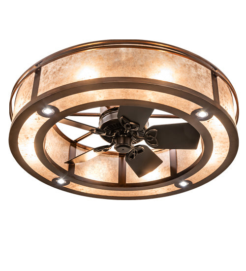 Meyda Tiffany - 240372 - 16 Light Chandel-Air - Sargent - Vintage Copper