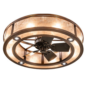 Meyda Tiffany - 240372 - 16 Light Chandel-Air - Sargent - Vintage Copper