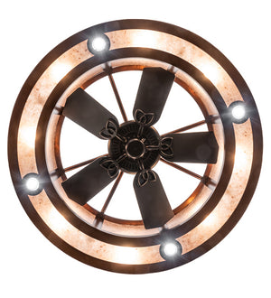 Meyda Tiffany - 240372 - 16 Light Chandel-Air - Sargent - Vintage Copper