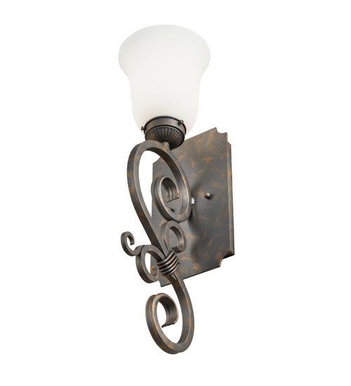 Meyda Tiffany - 242050 - One Light Wall Sconce - Thierry - French Bronze