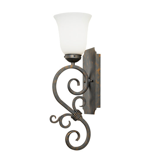 Meyda Tiffany - 242050 - One Light Wall Sconce - Thierry - French Bronze