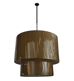 Meyda Tiffany - 244015 - Eight Light Pendant - Cilindro - Oil Rubbed Bronze