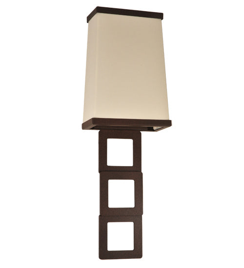 Meyda Tiffany - 244050 - One Light Wall Sconce - Gridluck - Cafe Noir