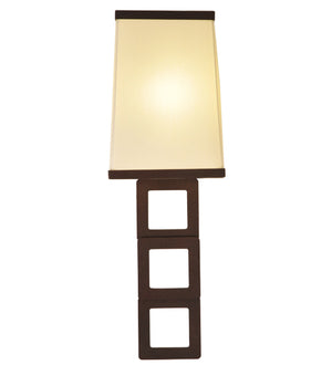 Meyda Tiffany - 244050 - One Light Wall Sconce - Gridluck - Cafe Noir