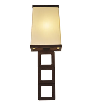 Meyda Tiffany - 244050 - One Light Wall Sconce - Gridluck - Cafe Noir