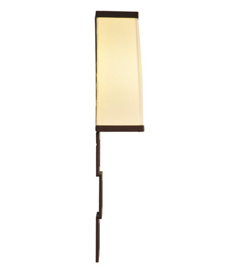 Meyda Tiffany - 244050 - One Light Wall Sconce - Gridluck - Cafe Noir