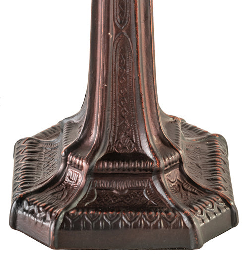 Meyda Tiffany - 244266 - One Light Table Lamp - Glasgow Bungalow - Mahogany Bronze