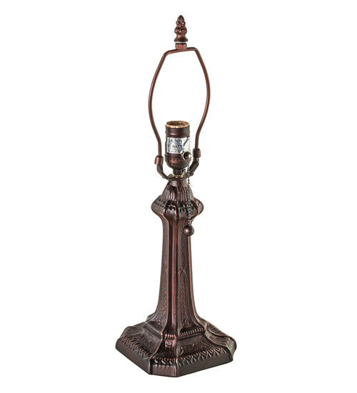 Meyda Tiffany - 244266 - One Light Table Lamp - Glasgow Bungalow - Mahogany Bronze