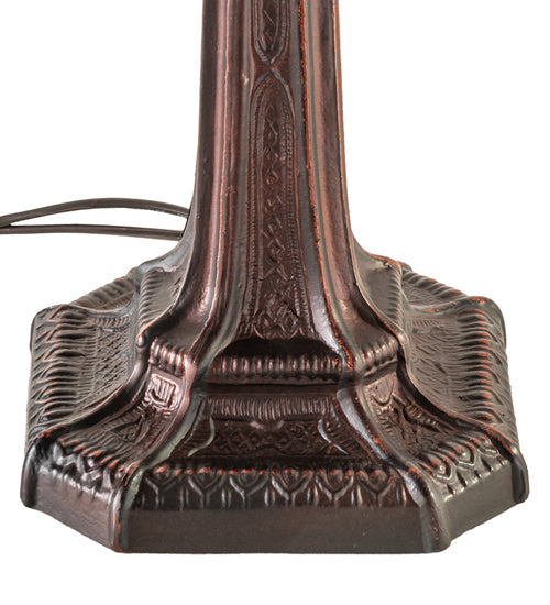 Meyda Tiffany - 244267 - One Light Table Lamp - Pinecone Ridge - Mahogany Bronze