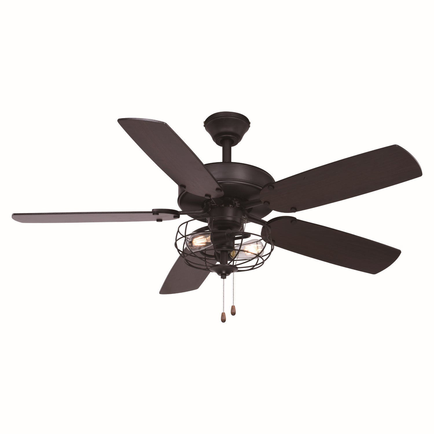 Vaxcel - F0099 - 48"Ceiling Fan - Reed - Matte Black