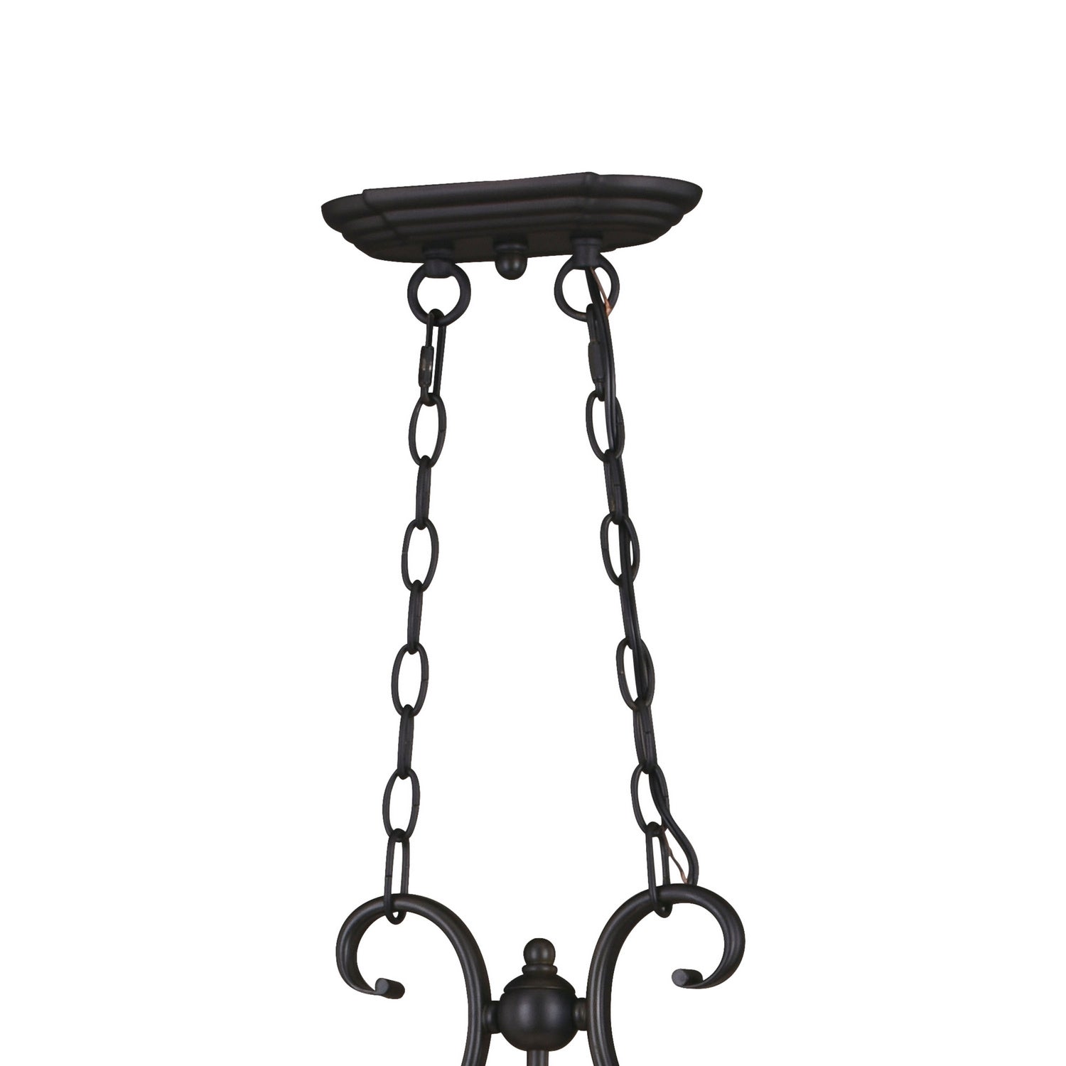 Vaxcel - H0259 - Three Light Linear Chandelier - Monrovia - Oil Rubbed Bronze