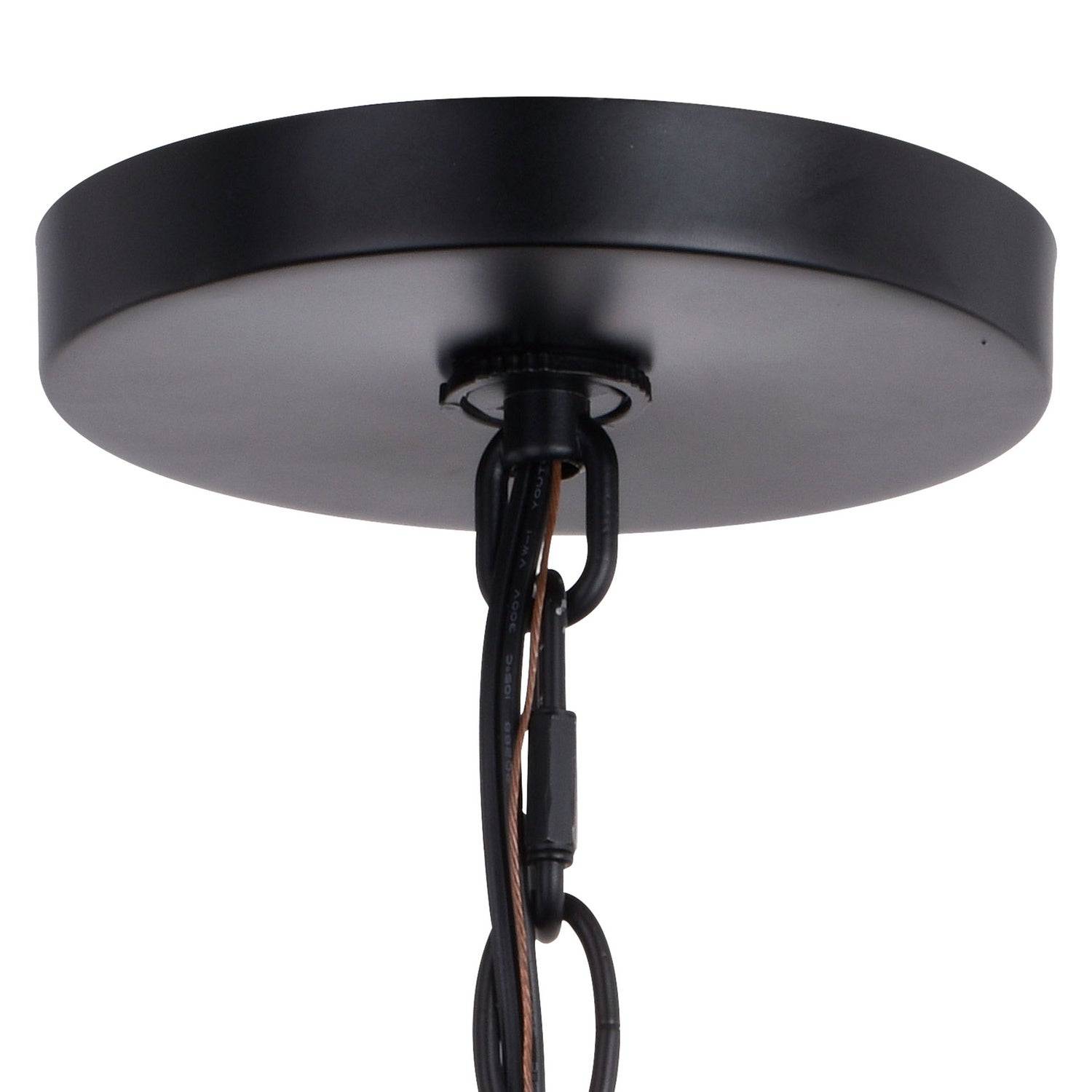 Vaxcel - P0346 - One Light Mini Pendant - Grant - Black