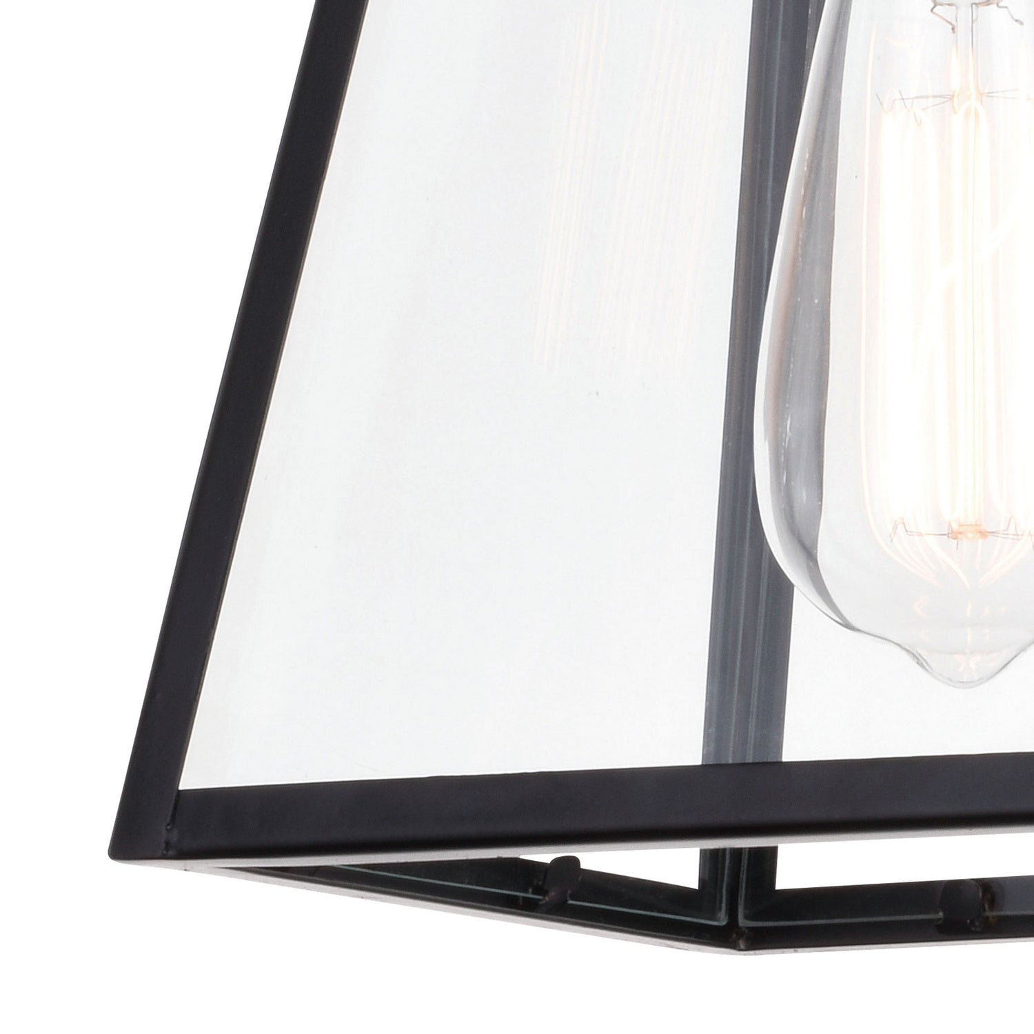 Vaxcel - P0346 - One Light Mini Pendant - Grant - Black