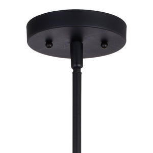 Vaxcel - P0357 - One Light Mini Pendant - Beloit - Matte Black