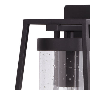 Vaxcel - T0585 - One Light Outdoor Wall Mount - Nash - Textured Black