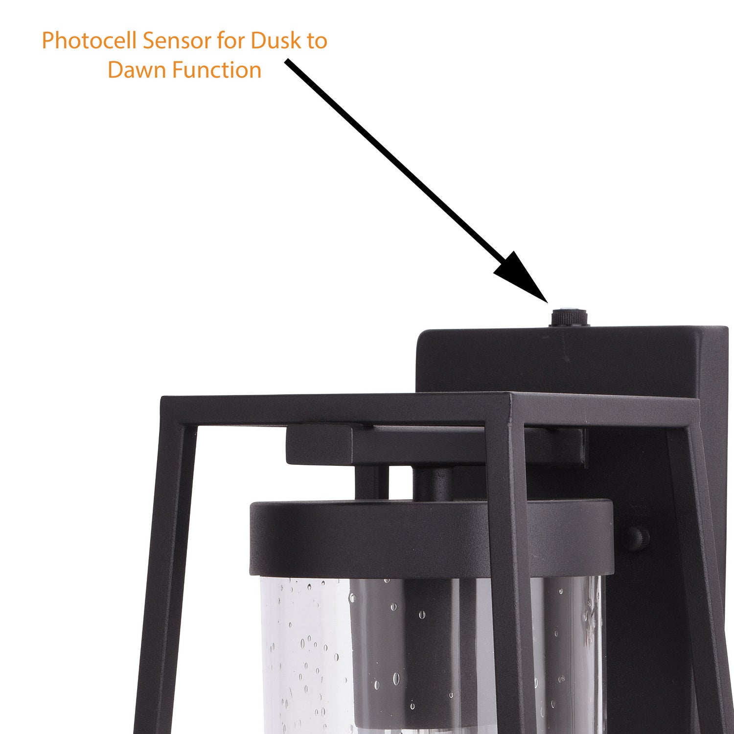 Vaxcel - T0586 - One Light Outdoor Wall Mount - Nash - Textured Black