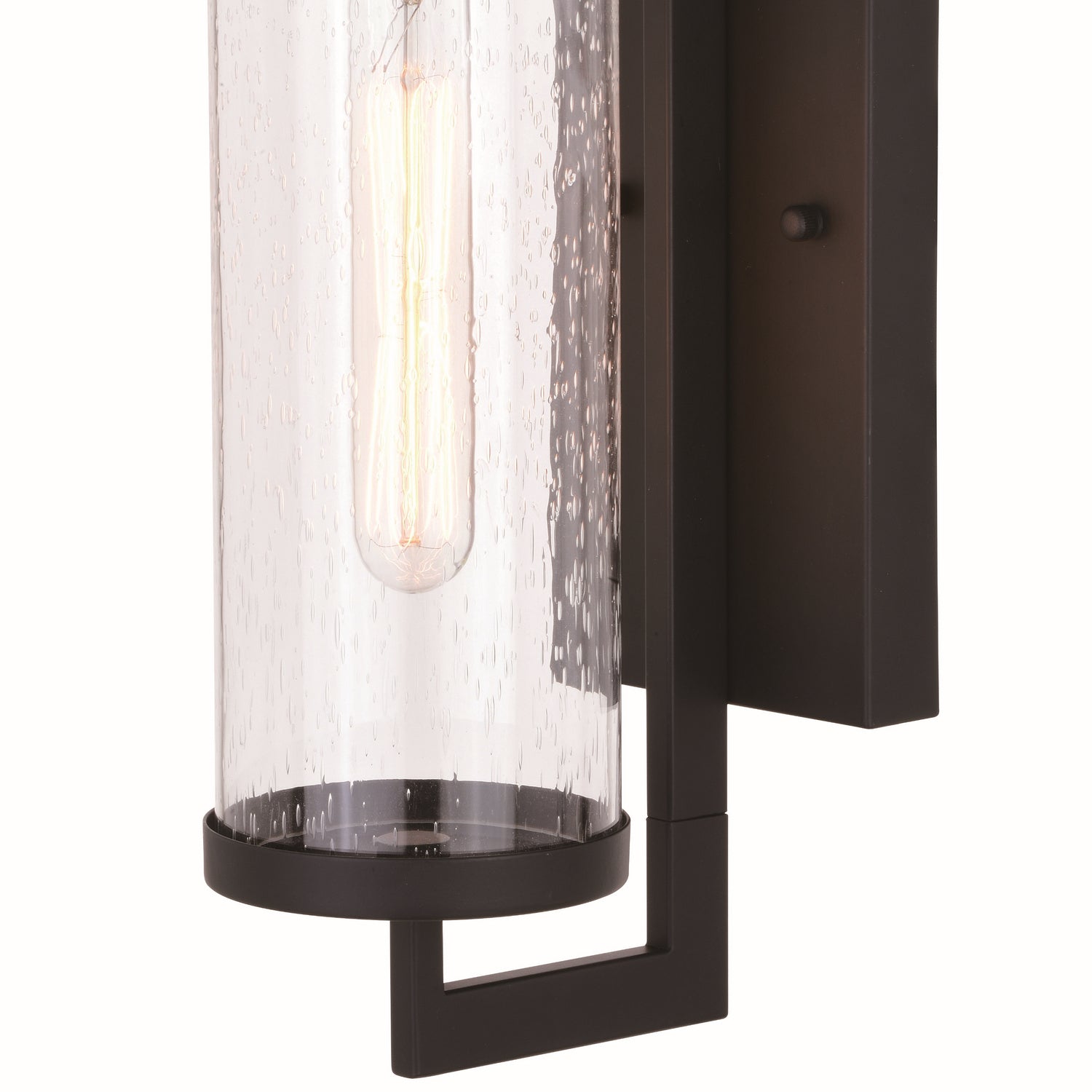 Vaxcel - T0603 - One Light Outdoor Wal Mount - Morgan Park - Matte Black