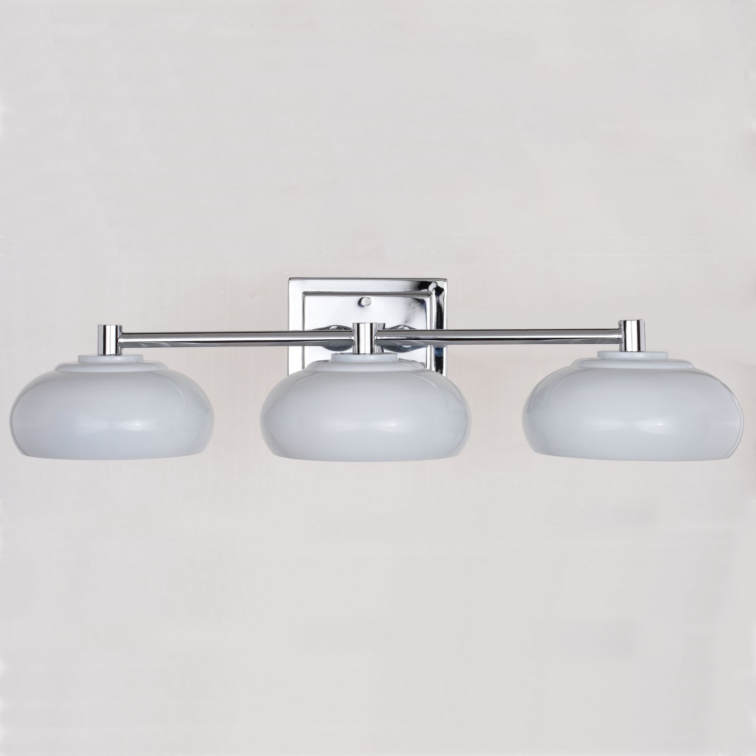 Vaxcel - W0386 - Three Light Vanity - Belmont - Chrome and Gloss White