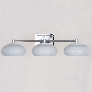 Vaxcel - W0386 - Three Light Vanity - Belmont - Chrome and Gloss White