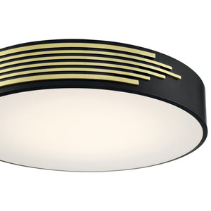 Access - 49951LEDD-BL/ACR - LED Flush Mount - Maestro - Black