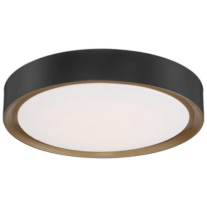 Access - 49972LEDD-MBL/ACR - LED Flush Mount - Malaga - Matte Black