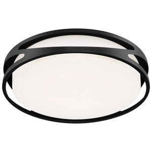 Access - 49992LEDD-BL/ACR - LED Flush Mount - Lucia - Black