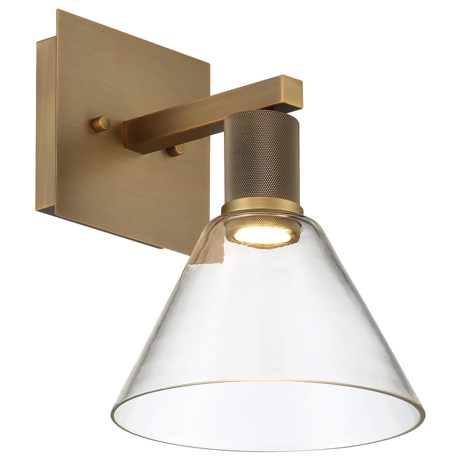 Access - 63143LEDD-ABB/CLR - LED Wall Sconce - Port Nine Martini - Antique Brushed Brass