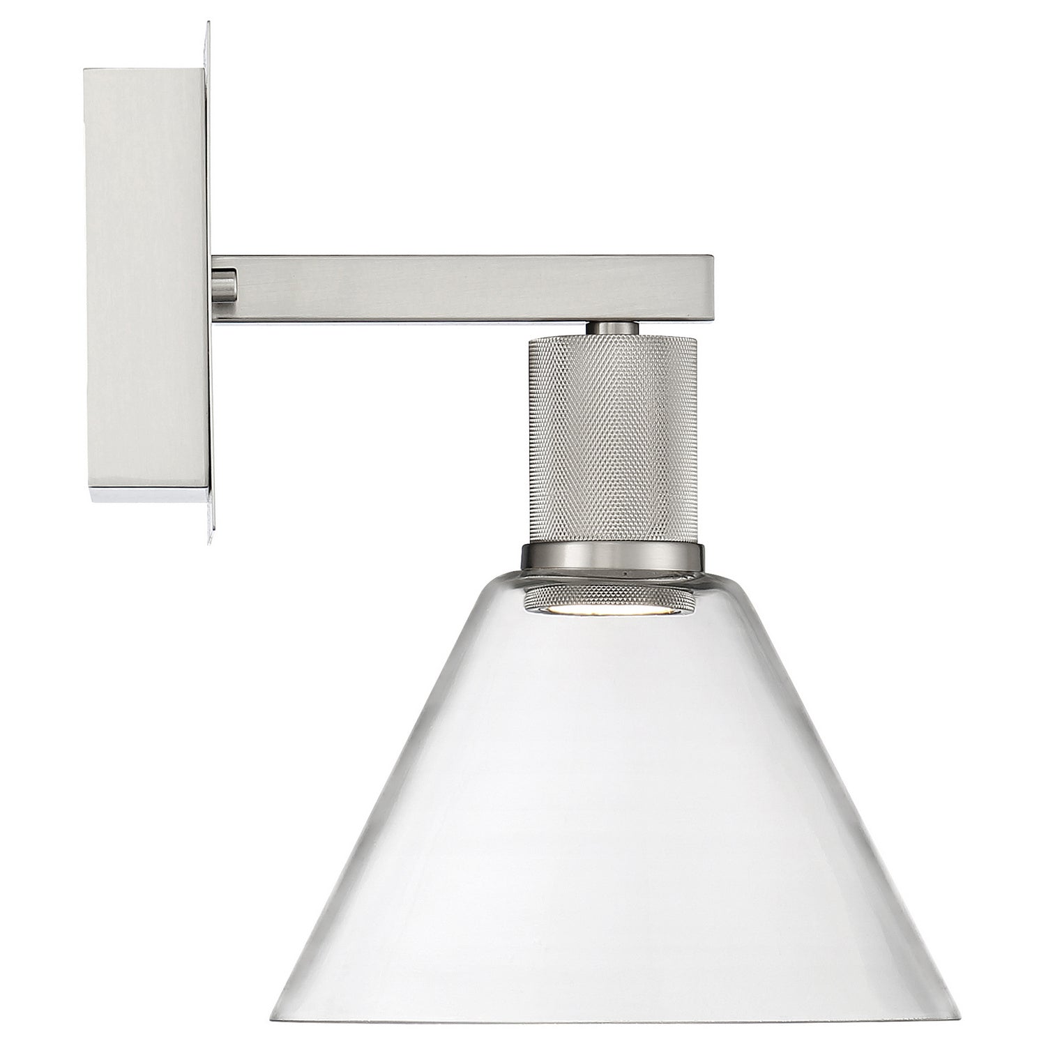 Access - 63143LEDD-BS/CLR - LED Wall Sconce - Port Nine Martini - Brushed Steel