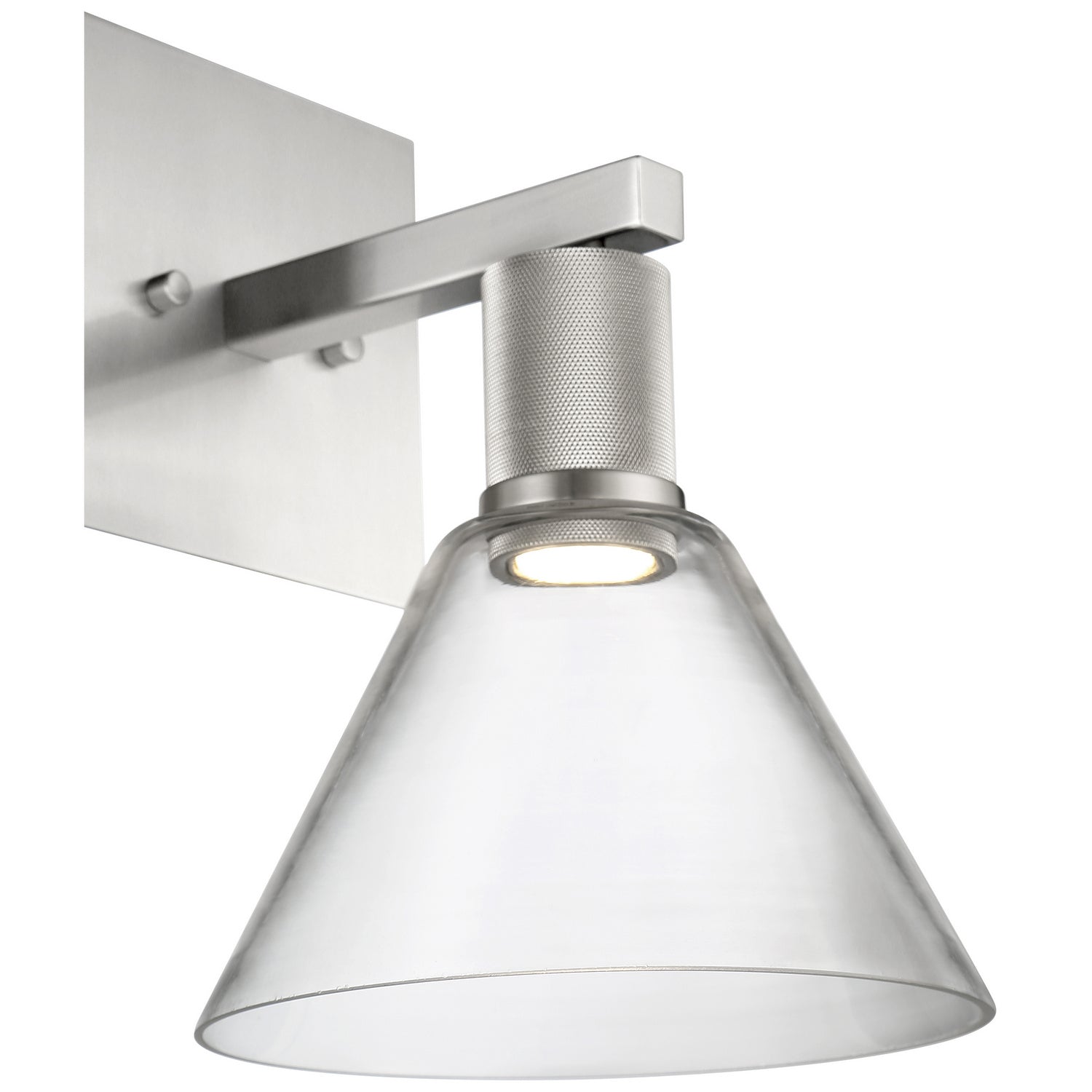 Access - 63143LEDD-BS/CLR - LED Wall Sconce - Port Nine Martini - Brushed Steel