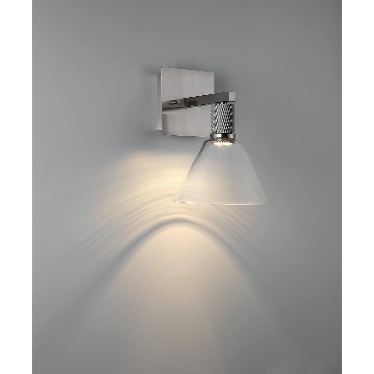 Access - 63143LEDD-BS/CLR - LED Wall Sconce - Port Nine Martini - Brushed Steel