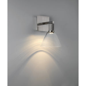 Access - 63143LEDD-BS/CLR - LED Wall Sconce - Port Nine Martini - Brushed Steel