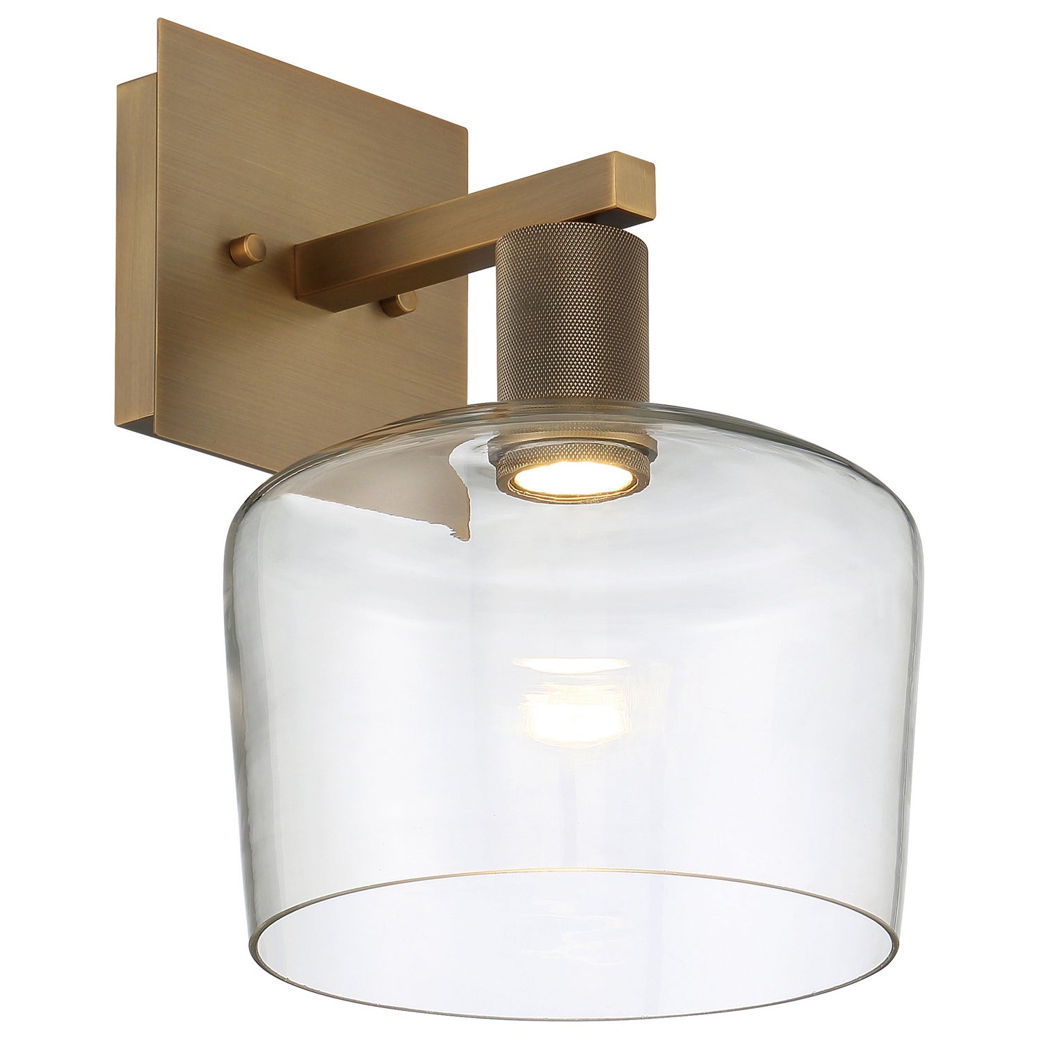 Access - 63144LEDD-ABB/CLR - LED Wall Sconce - Port Nine Chardonnay - Antique Brushed Brass