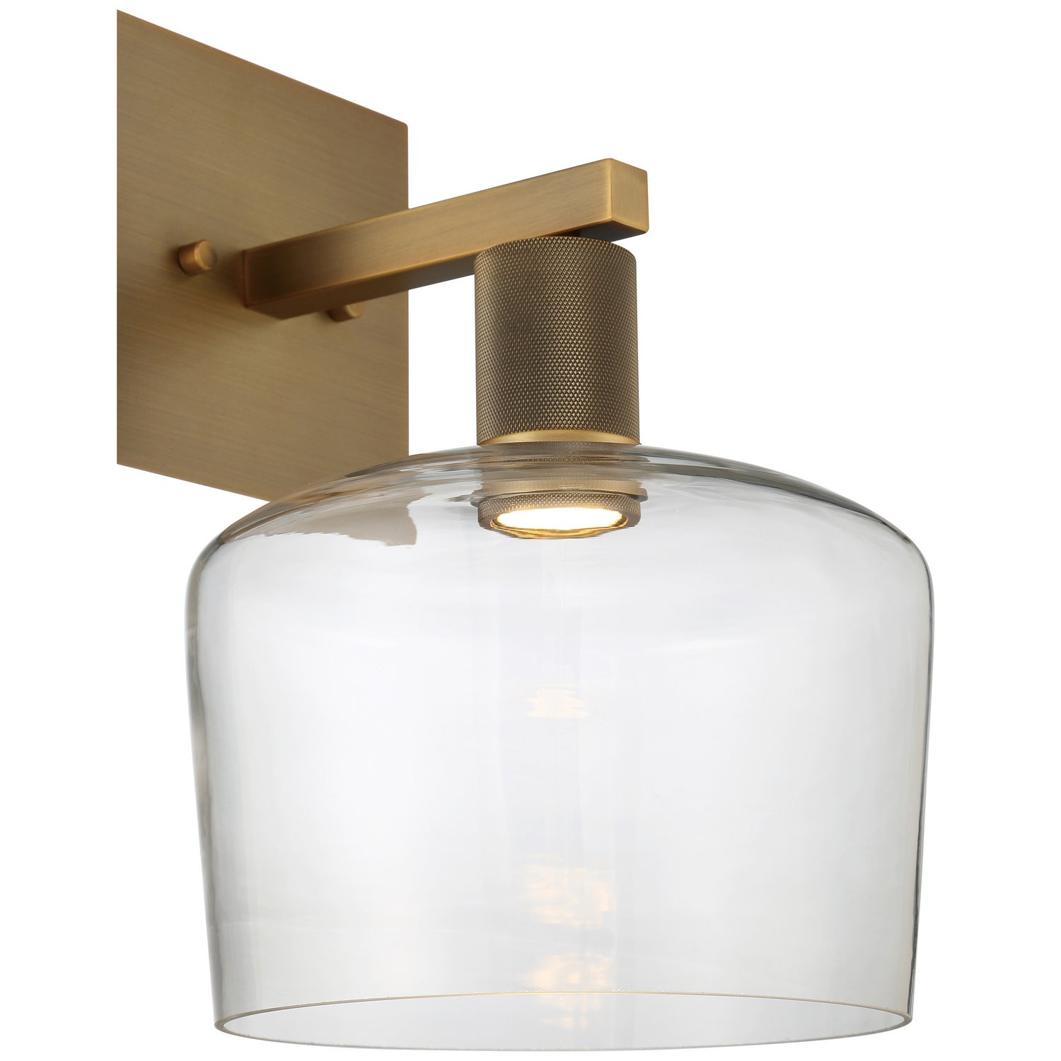 Access - 63144LEDD-ABB/CLR - LED Wall Sconce - Port Nine Chardonnay - Antique Brushed Brass