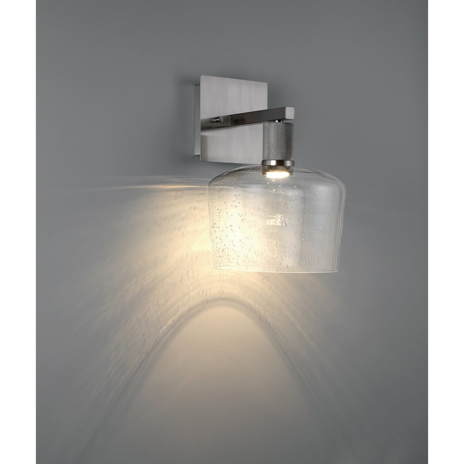 Access - 63144LEDD-BS/SDG - LED Wall Sconce - Port Nine Chardonnay - Brushed Steel