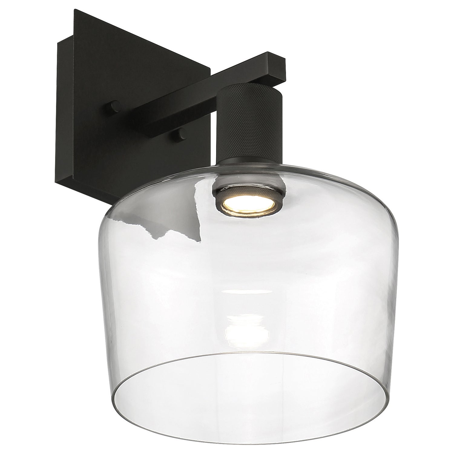 Access - 63144LEDD-MBL/CLR - LED Wall Sconce - Port Nine Chardonnay - Matte Black